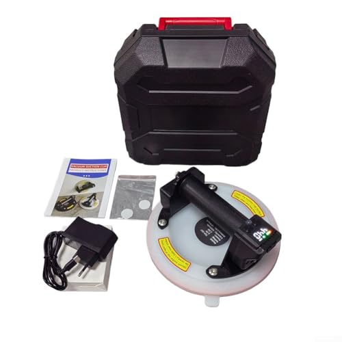 Robuster elektrischer Saugnapf zum Anheben von Glas, verbesserte Funktionen für sichere und zuverlässige Nutzung (C) von HomeVortex