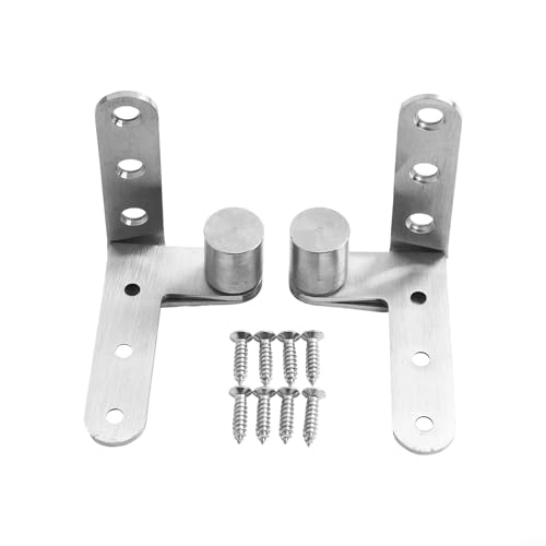 Robustes Edelstahl-Türscharnier, unsichtbares Design für nahtlose Ästhetik in jedem Innenraum (Silber) von HomeVortex