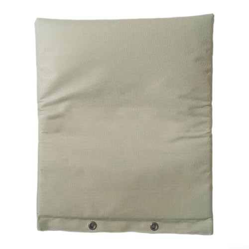 Rückflussverhinderer Isolationsabdeckung für Winterfrostschutz mit Aluminiumfolienschicht und winddichter Dichtung (Khaki 43 x 53 cm) von HomeVortex