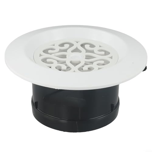 Runde Lüftungsabdeckung mit Lamellen zur Verbesserung der Frische in jedem Raum (100 mm) von HomeVortex