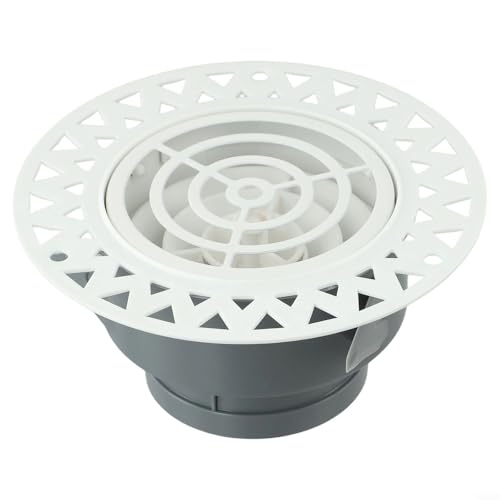 Runde Lüftungsschlitzabdeckungen mit robuster Konstruktion sorgen für zuverlässige Leistung in stark frequentierten Bereichen (75 mm) von HomeVortex