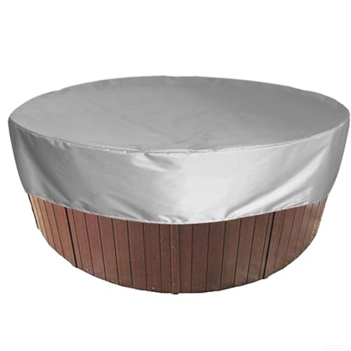 Runde Solar-Poolabdeckung zur Verbesserung des Schwimmerlebnisses durch Aufrechterhaltung der Temperatur und Reduzierung der Verdunstung (230 x 200 cm) von HomeVortex