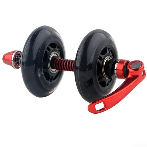 Schnellspannrolle für Mountainbike-Gabel schützt die Vordergabel effektiv (rot) von HomeVortex