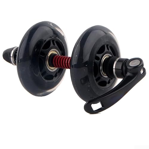 Schnellspannrolle für Mountainbike-Gabel schützt die Vordergabel effektiv (schwarz) von HomeVortex