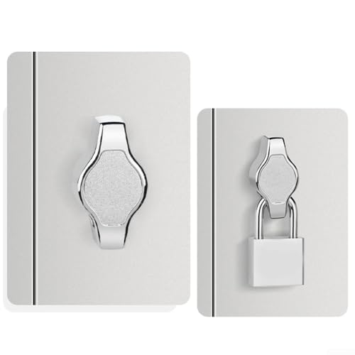 Schranktürschloss aus Zinklegierung mit schlüssellosem Nockenschloss und Vorhängeschloss, entworfen zur Sicherung von Werkzeugkästen, Büroschränken und verschiedenen gewerblichen Möbeln (25 mm) von HomeVortex