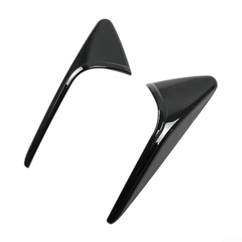 Seitliche Kameraobjektivabdeckung für Tesla für Model 3 2024, stabiles ABS-Carbon-Finish (mattschwarz) von HomeVortex