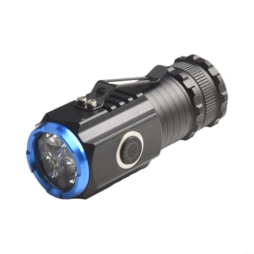 Taschenlampe mit magnetischem Clip, perfekt für Notfälle und Erkundungen im Freien (S350) von HomeVortex