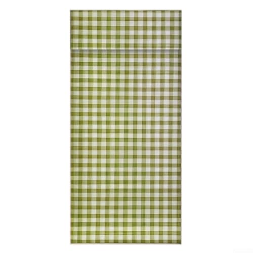 Türvorhänge aus Polyester mit zeitlosem Design schaffen eine ruhige Umgebung in Ihrem Zuhause (grün) von HomeVortex