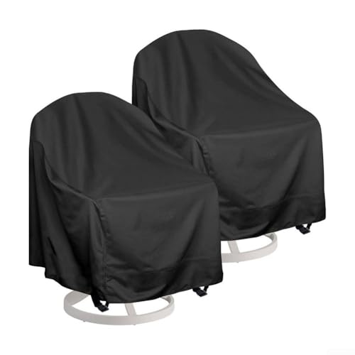 Vereinfachte Wartung: Halten Sie Ihre Gartenmöbel sicher mit diesen 2 Stuhlhussen (76,2 x 86,4 x 97,8 cm) von HomeVortex