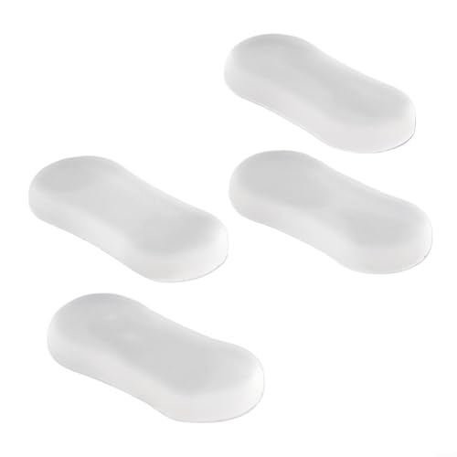 WC-Sitzpuffer Abstandshalter 4er Set für Stabilität und Kratzschutz WC-Sitzpuffer Abstandshalter 4er Set für Stabilität und Kratzschutz von HomeVortex