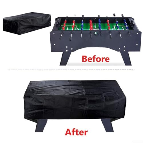 Zuverlässige Outdoor-Tischdecke aus 420D-Material mit umfassendem Schutz (schwarz) von HomeVortex