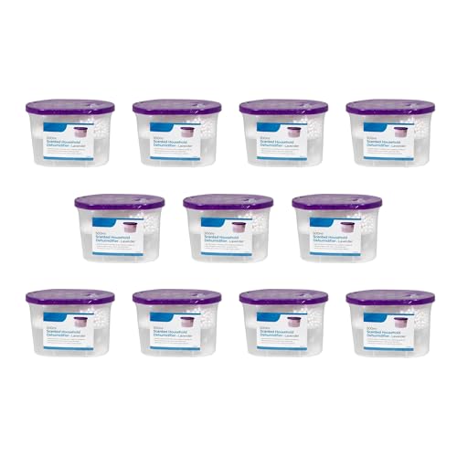 HomeZone® 10 x Einweg Lavendel Duft Innen Luftentfeuchter Kondensationsentferner Feuchtigkeit Saugfähige Luftentfeuchter von HomeZone
