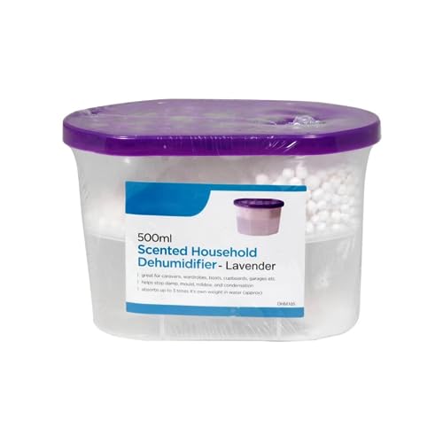 HomeZone® 5X Einweg Lavendel Duft Innen Luftentfeuchter Kondensation Entferner Feuchtigkeit Absorbierend Luftentfeuchter von HomeZone