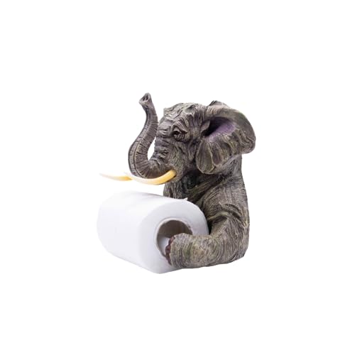 Homezone Groß Elefant Toilettenpapier Rollen Halter Wandmontage Toilette Seidenpapier Spender Gewebe Halter Badezimmer Dekor von HomeZone