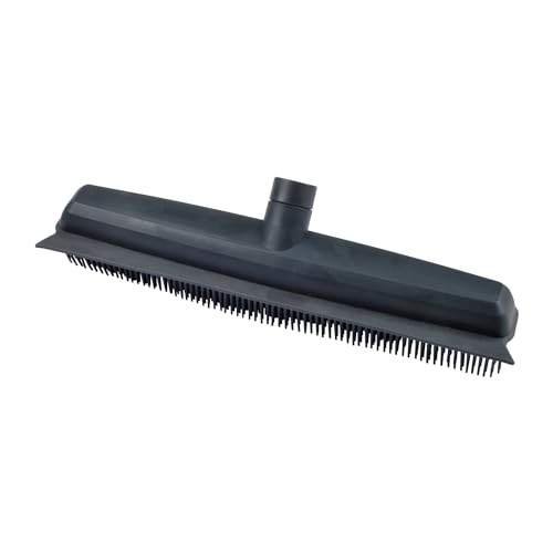 Homéa, Besenkopf Premium TPR Borsten mit Rakel 34 cm Anthrazit von Homéa