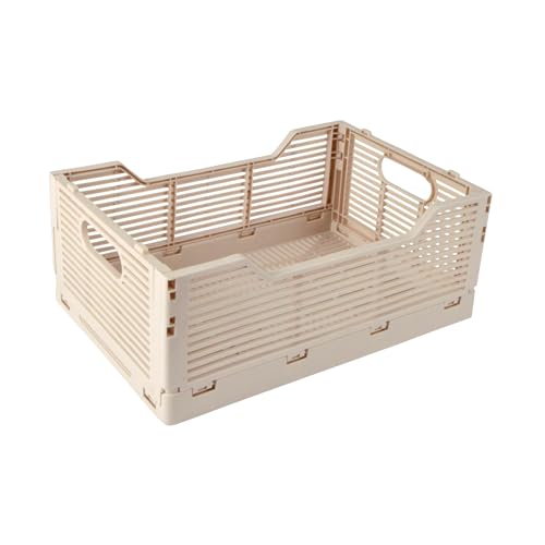 Homéa, Faltbare Kiste, Größe M, 30 x 20 x 11,5 cm, stapelbar, Natur Homéa, Faltbare Kiste, Größe M, 30 x 20 x 11,5 cm, stapelbar, Natur von Homéa