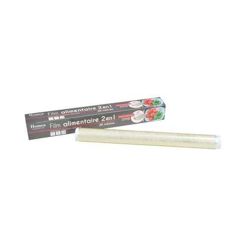 Homéa, Lebensmittelfolie, 2-in-1, mikrowellengeeignet, PVC, 0,29 x 20 m Homéa, Lebensmittelfolie, 2-in-1, mikrowellengeeignet, PVC, 0,29 x 20 m von Homéa