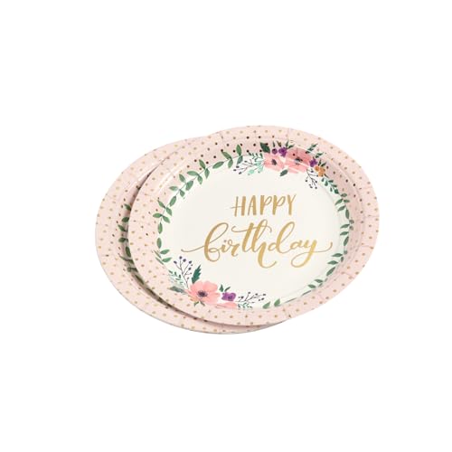 Homéa, Set mit 6 Papptellern, Durchmesser 18,5 cm, Boho Katze Homéa, Set mit 6 Papptellern, Durchmesser 18,5 cm, Boho Katze von Homéa