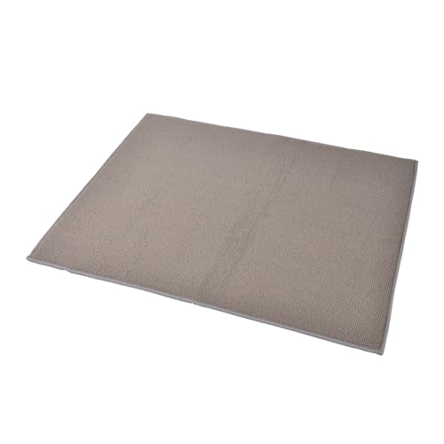 Homéa, Spülmatte, saugfähig, Polyester, 45 x 35 cm, Taupe von Homéa