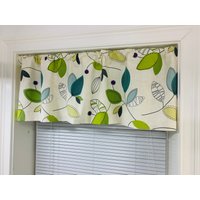 Blatt Valances Landhaus Deko Küche Valance Valance Vorhang Fenster von HomeandHome
