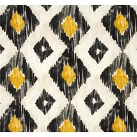 Esstisch Läufer Urlaub Hochzeiten Party Designerstoff Richloom Kashan Ikat Lakritz von HomeandHome