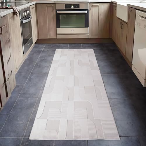 HomebyHome In & Outdoor Teppich Wetterfest 3D Optik Natur 80 x 250 cm Läufer - Balkon Teppich Wasserfest, Waschbar, Flachgewebe - Ideal für Küchenläufer, Camping, Garten und Terrasse HomebyHome In & Outdoor Teppich Wetterfest 3D Optik Natur 80 x 250 cm Läufer - Balkon Teppich Wasserfest, Waschbar, Flachgewebe - Ideal für Küchenläufer, Camping, Garten und Terrasse von HomebyHome