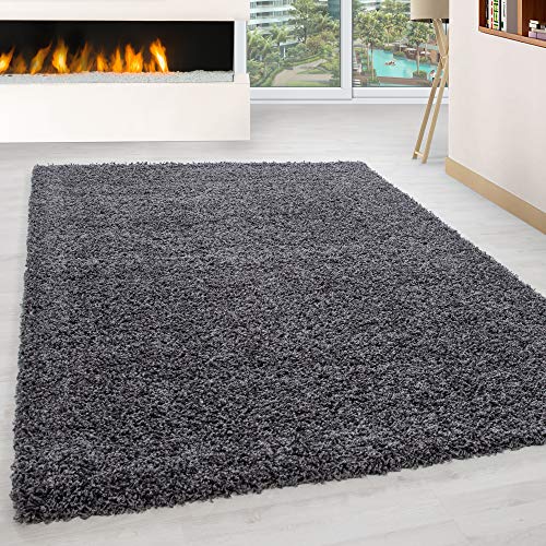 HomebyHome Shaggy Teppich Läufer Flur 80x250 cm - Shaggy Teppich Hochflor Grau Extra Weich und Flauschig - Bettvorleger Teppiche für Schlafzimmer - Waschbarer Küchenläufer - Carpet, Halı, Kilim HomebyHome Shaggy Teppich Läufer Flur 80x250 cm - Shaggy Teppich Hochflor Grau Extra Weich und Flauschig - Bettvorleger Teppiche für Schlafzimmer - Waschbarer Küchenläufer - Carpet, Halı, Kilim von HomebyHome