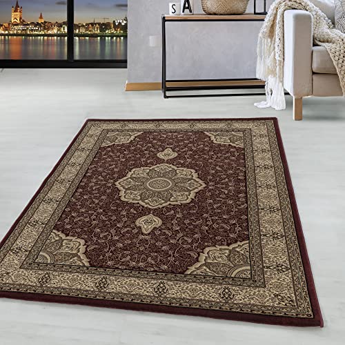 HomebyHome Vintage Orientalischer Teppich 300 x 400 cm - Kurzflor Orient Rot für Wohnzimmer, Esszimmer, Flur und Schlafzimmer - Groß Mit Oeko-TEX - Carpet Living Room HomebyHome Vintage Orientalischer Teppich 300 x 400 cm - Kurzflor Orient Rot für Wohnzimmer, Esszimmer, Flur und Schlafzimmer - Groß Mit Oeko-TEX - Carpet Living Room von HomebyHome