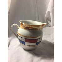 Großer Vintage Czechoslvakia Keramik Krug Großer Vintage Czechoslvakia Keramik Krug von HomebyKristen