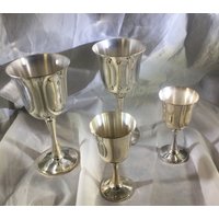 Salem Silberplate Goblets Salem Silberplate Goblets von HomebyKristen