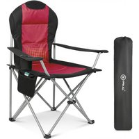 HOMECALL Klappbar Campingstuhl, Hochlehner Angelstuhl, mit Getränkehalter von Homecall