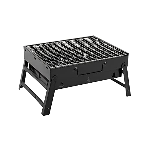 HOMECALL Portable Barbecue Grill Stainless Steel Charcoal Smoker Char Broil BBQ Pit Grill for Picnic Garden Terrace Camping Travel von Homecall