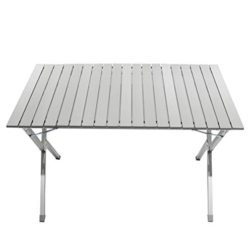 Homecall Camping-Falttisch aus Aluminium mit Tragetasche von Homecall
