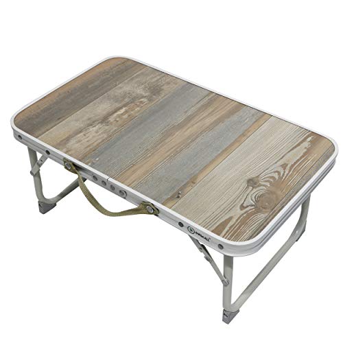 Homecall Camping-Klapptisch aus Stahl mit MDF-Platte von Homecall