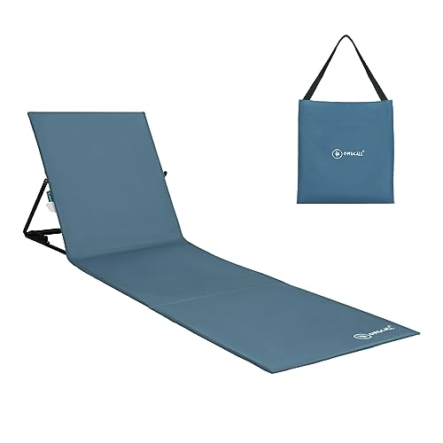 Homecall Strandmatte mit Rückenlehne - (Blau) von Homecall