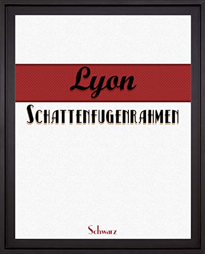 Homedeco-24 Lyon Schattenfugenrahmen 100x100 cm in Schwarz ohne Verglasung ideal für Canvas Leinwand Bilder Farbwahl Homedeco-24 Lyon Schattenfugenrahmen 100x100 cm in Schwarz ohne Verglasung ideal für Canvas Leinwand Bilder Farbwahl von Homedeco-24