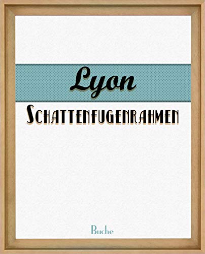 Homedeco-24 Lyon Schattenfugenrahmen 100x130 cm in Buche Dekor ohne Verglasung ideal für Canvas Leinwand Bilder Farbwahl Homedeco-24 Lyon Schattenfugenrahmen 100x130 cm in Buche Dekor ohne Verglasung ideal für Canvas Leinwand Bilder Farbwahl von Homedeco-24