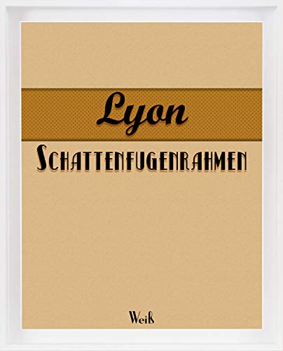 Homedeco-24 Lyon Schattenfugenrahmen 40x70 cm in Weiß ohne Verglasung ideal für Canvas Leinwand Bilder Farbwahl Homedeco-24 Lyon Schattenfugenrahmen 40x70 cm in Weiß ohne Verglasung ideal für Canvas Leinwand Bilder Farbwahl von Homedeco-24