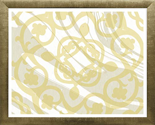 Colonia hochwertiger Bilderrahmen 21 x 33 oder 33 x 21 cm - Holz Werkstoff Profil Premium Foil ummantelt - Grosse Farbauswahl Hier Gold Antik von Homedecoration