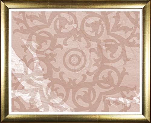 Colonia hochwertiger Bilderrahmen 22 x 31 oder 31 x 22 cm - Holz Werkstoff Profil Premium Foil ummantelt - Grosse Farbauswahl Hier Gold Glanz von Homedecoration