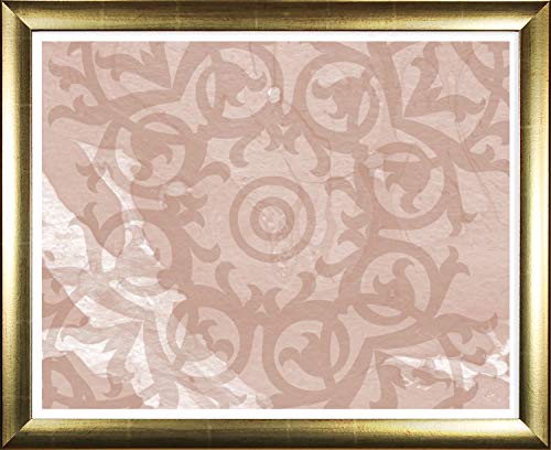 Colonia hochwertiger Bilderrahmen 37 x 53 oder 53 x 37 cm - Holz Werkstoff Profil Premium Foil ummantelt - Grosse Farbauswahl Hier Gold Glanz von Homedecoration
