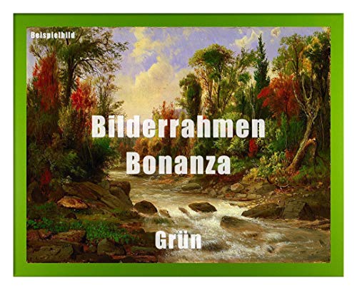 Homedecoration Bilderrahmen Bonanza Bildgröße 25 x 25 cm in Grün Hellgrün mit Acrylglas klar 1 mm in 52 Farben von Homedecoration