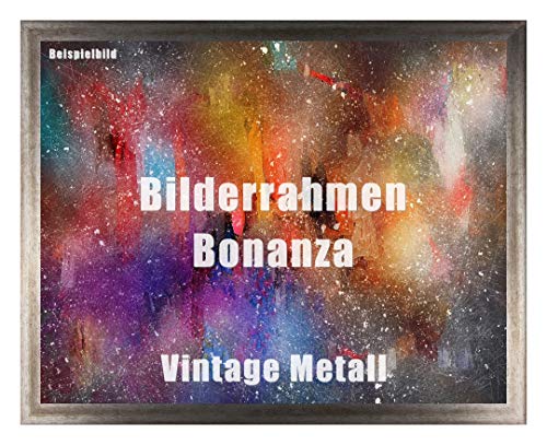 Homedecoration Bilderrahmen Bonanza Bildgröße 62 x 93 cm in Vintage Metal mit Acrylglas klar 1 mm in 52 Farben von Homedecoration