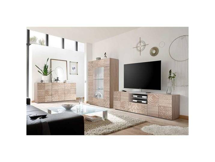 Anbauwand in Sonoma Eiche Sideboard (dreiteilig) von Homedreams