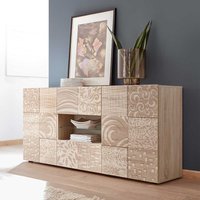 Design Sideboard in Sonoma Eiche Siebdruck von Homedreams