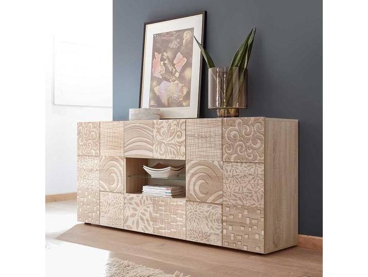 Design Sideboard in Sonoma Eiche Siebdruck von Homedreams