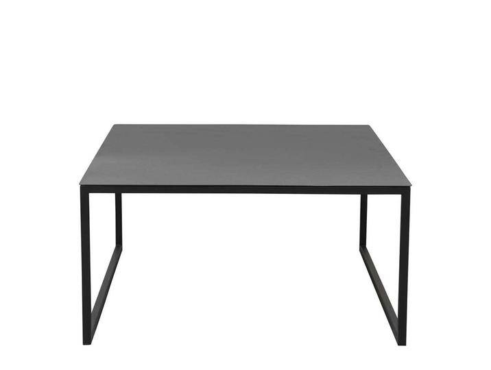 Designcouchtisch aus Stahl quadratischer Tischplatte Designcouchtisch aus Stahl quadratischer Tischplatte von Homedreams