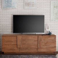 Fernseh Unterschrank in Holzoptik Naturfarben modernes Design von Homedreams