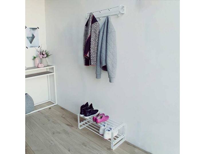 Flurgarderobe in Weiß Stahl (zweiteilig) von Homedreams