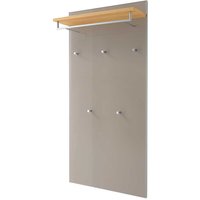 Hängegarderobe in Taupe Glas beschichtet modern von Homedreams